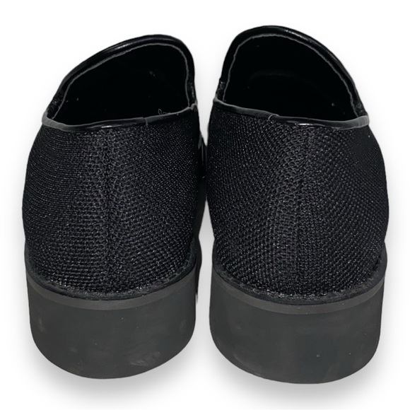 NEW Reaction Kenneth Cole Black Malibu Knit Loafers Wedge Women’s Size 6 - Picture 7 of 10